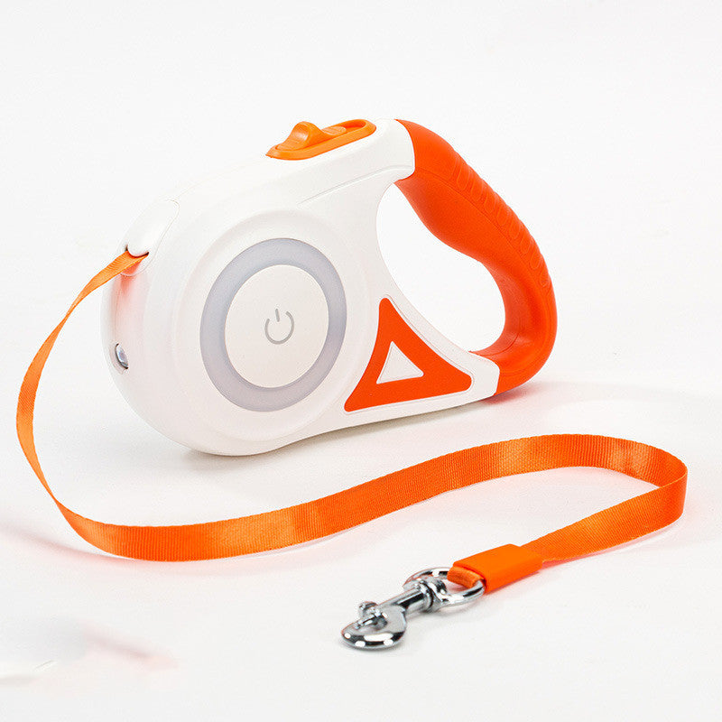Retractable Leash Spotlight Automatic Traction Rope