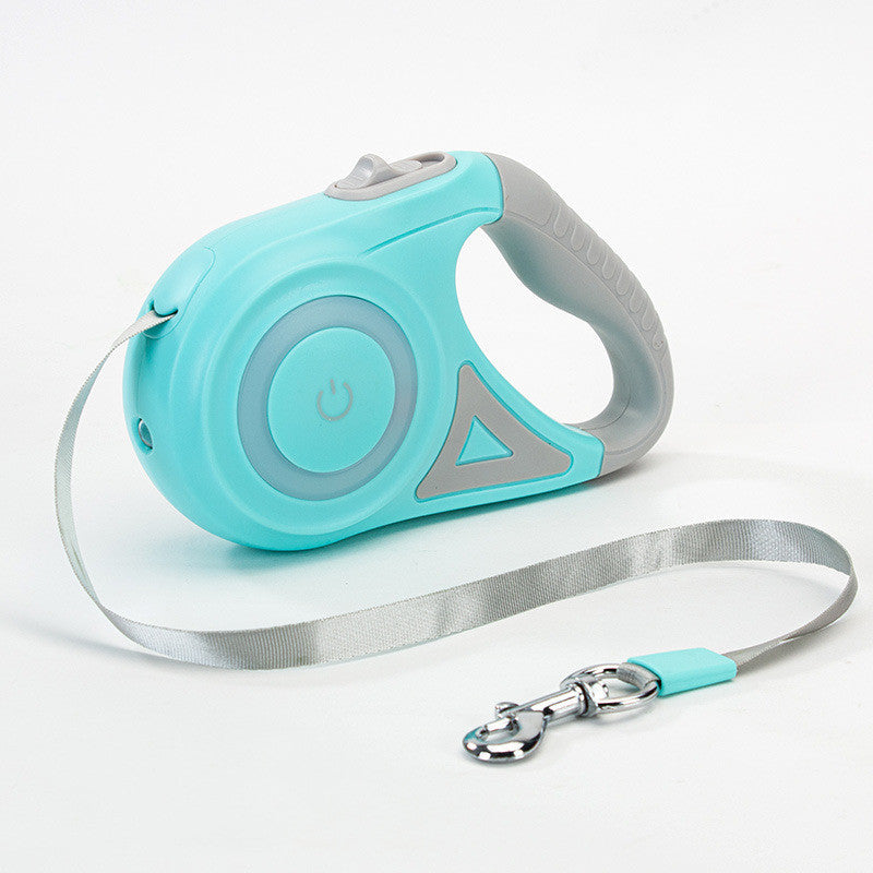 Retractable Leash Spotlight Automatic Traction Rope