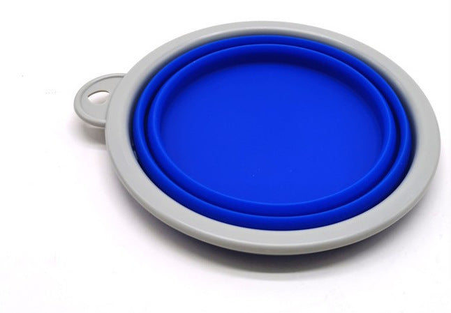 Retractable Dog Leash with Foldable Bowl