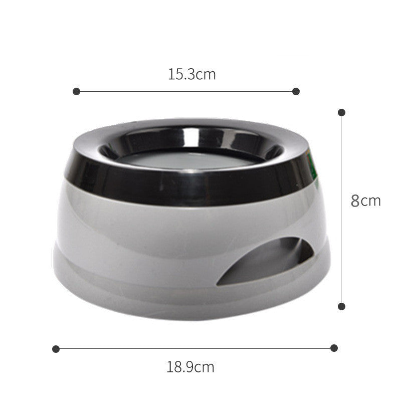 Water Bowl Traveling Car Bowl Anti-skid Splash-proof