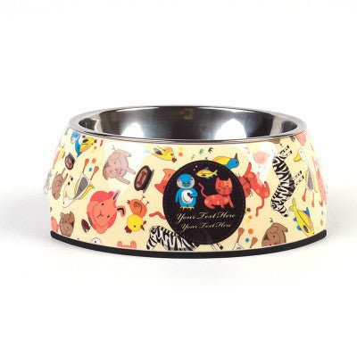 Stylish Stainless Steel Feeding Bowl