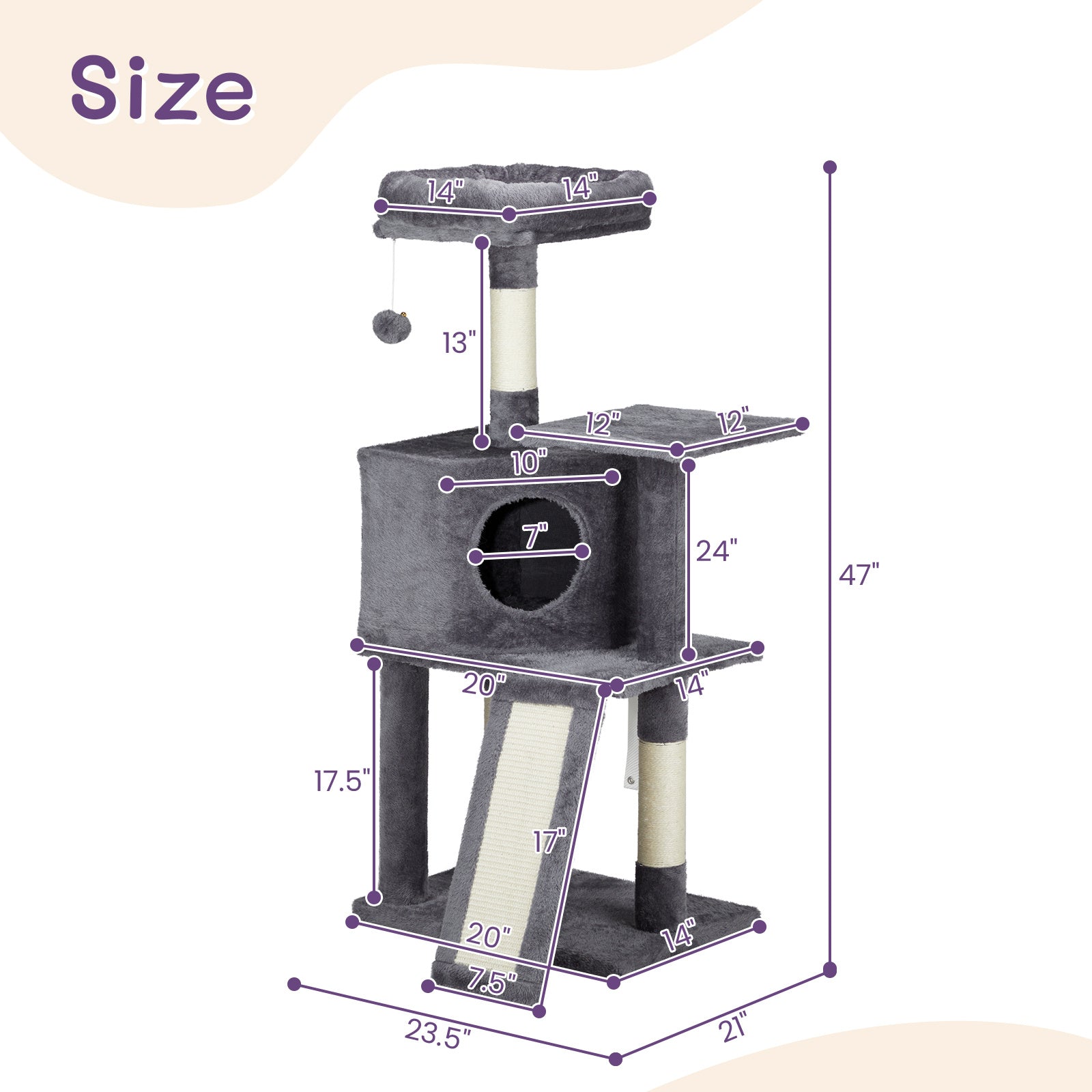 Trapezoidal Cat House