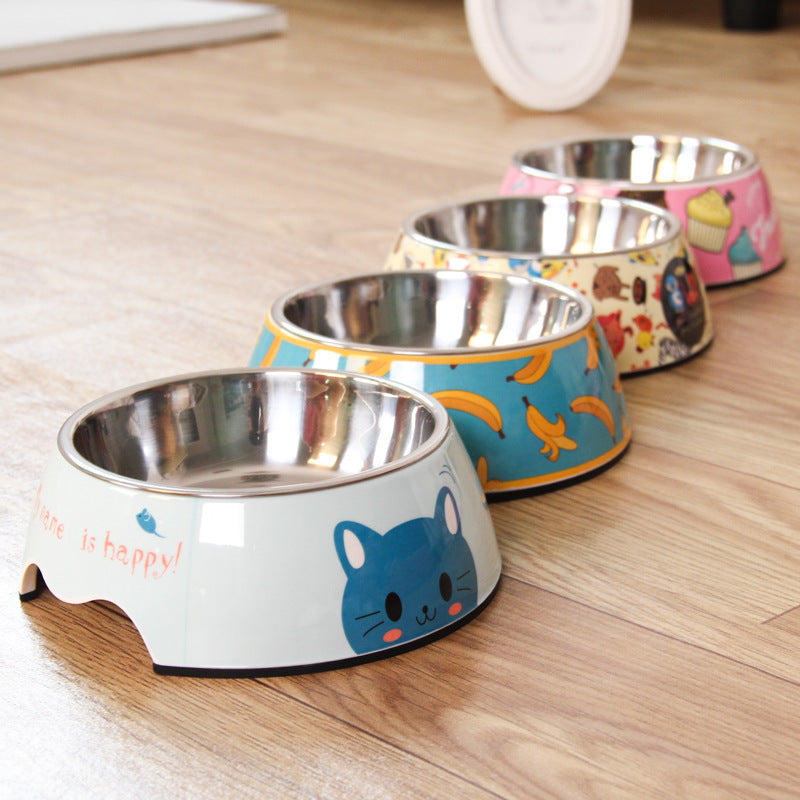 Stylish Stainless Steel Feeding Bowl