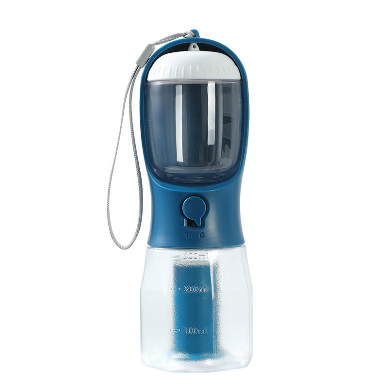 3-in-1 Portable Pet Water Bottle – Hydrate, Feed & Clean on the Go
