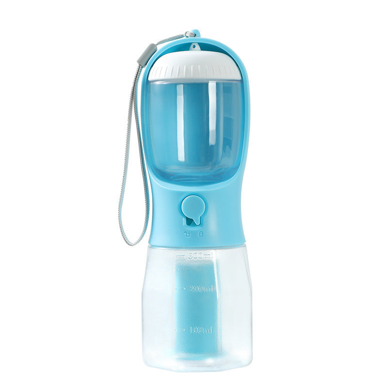 3-in-1 Portable Pet Water Bottle – Hydrate, Feed & Clean on the Go