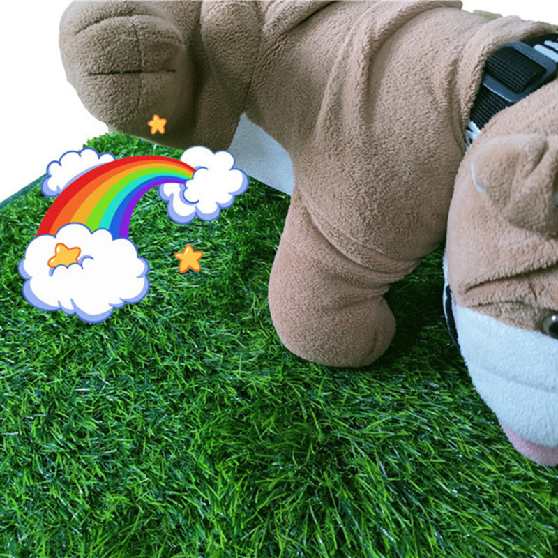 Dog Pee Training Grass Pad – Reusable & Realistic Turf