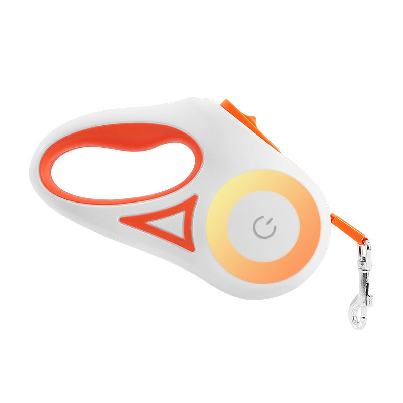 Retractable Leash Spotlight Automatic Traction Rope