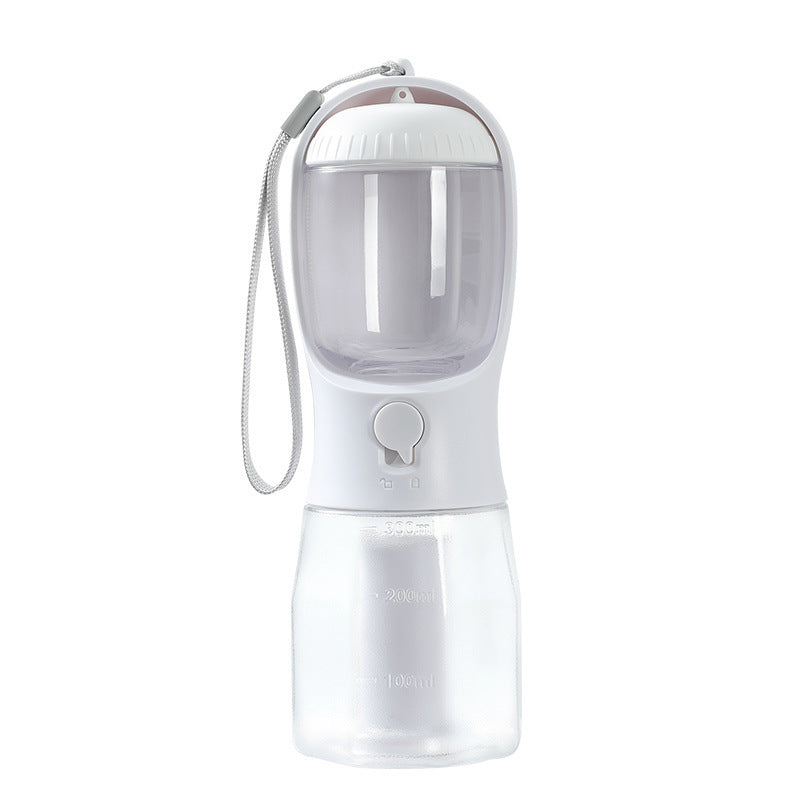 3-in-1 Portable Pet Water Bottle – Hydrate, Feed & Clean on the Go