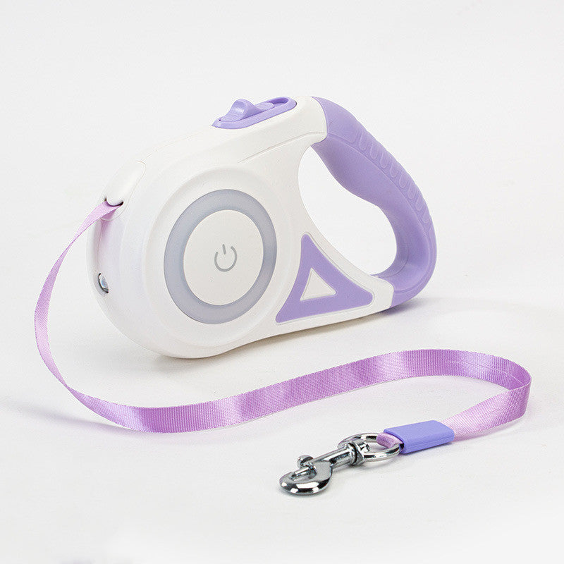 Retractable Leash Spotlight Automatic Traction Rope